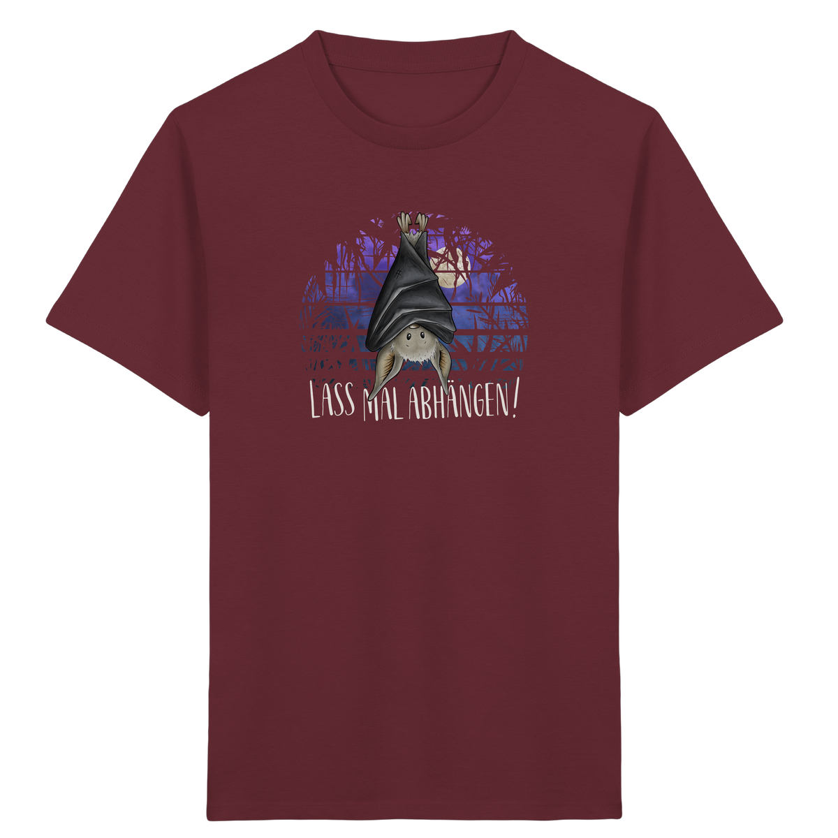 Lass mal abhängen Fledermaus - Kids Organic Shirt