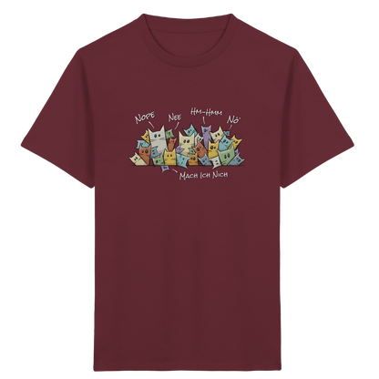 Nope, Nee, Nö Katzen - Kids Organic Shirt
