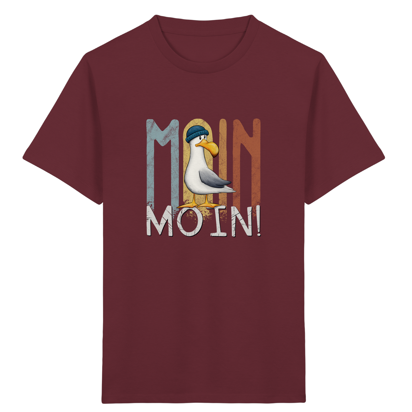 Moin Moin norddeutsche Möwe - Kids Organic Shirt