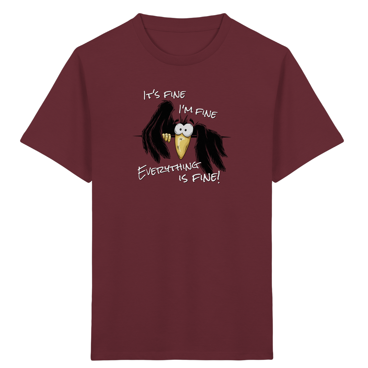 I’m Fine Rabe | Alles Gut Krähe - Kids Organic Shirt