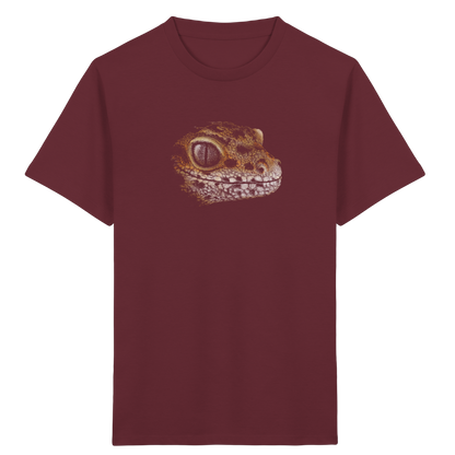 Leopard Gecko Skizze Kritzelkunst - Kids Organic Shirt
