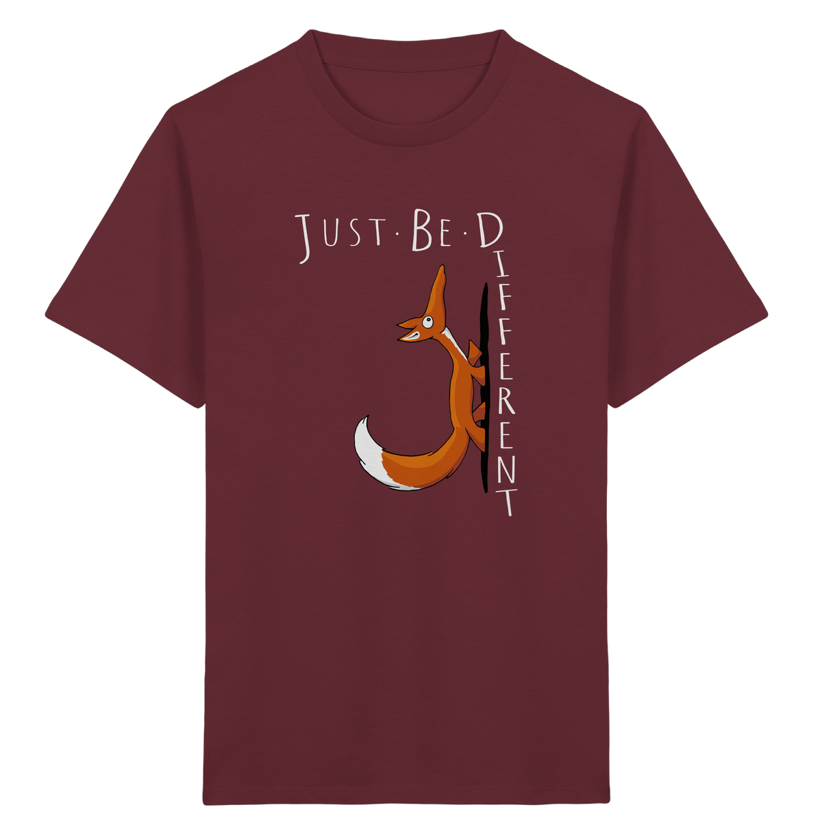 Just Be Different | Sei Anders, kleiner Fuchs - Kids Organic Shirt