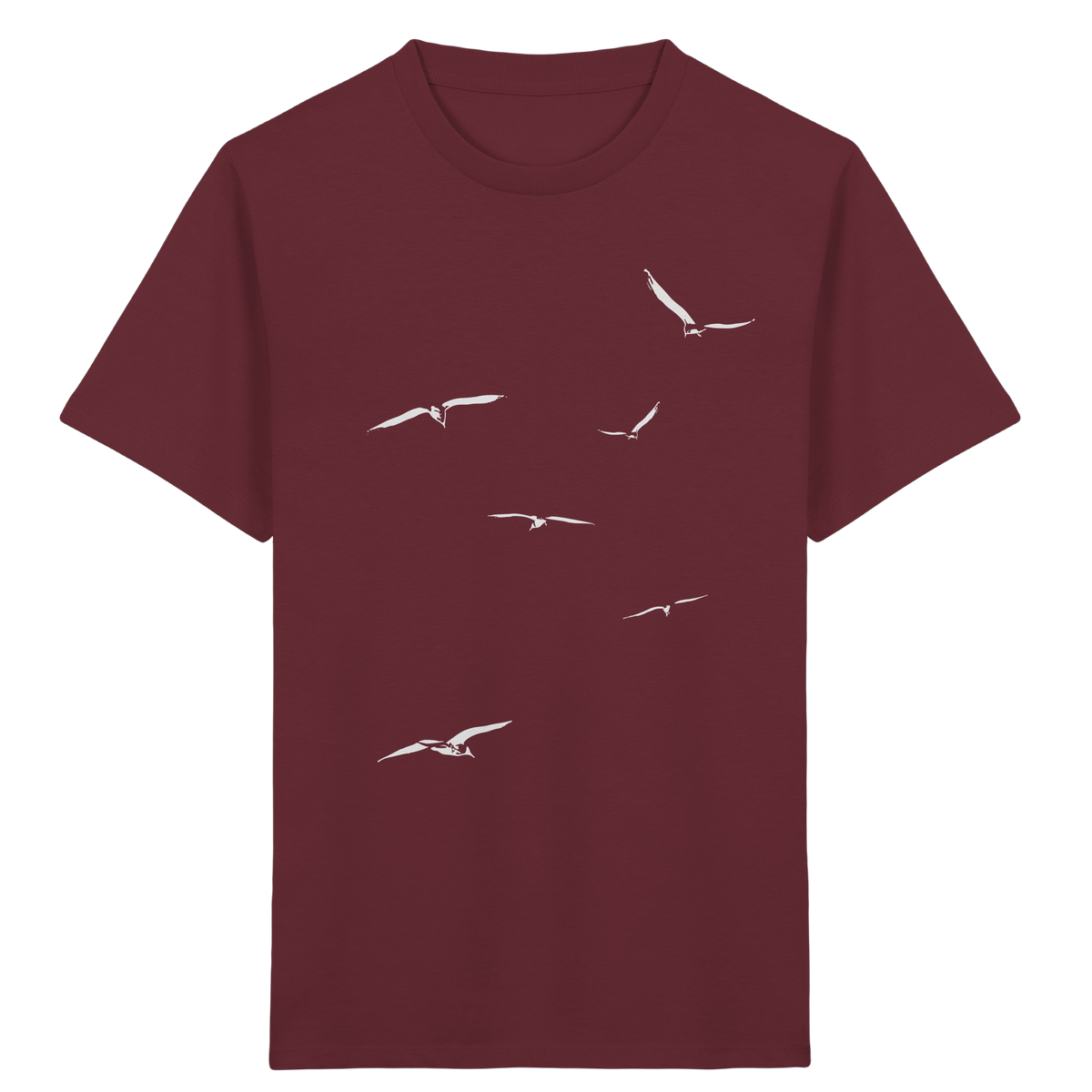 Vogelschwarm – Traum vom Fliegen - Kids Organic Shirt