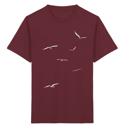 Vogelschwarm – Traum vom Fliegen - Kids Organic Shirt