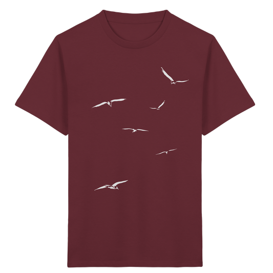 Vogelschwarm – Traum vom Fliegen - Kids Organic Shirt