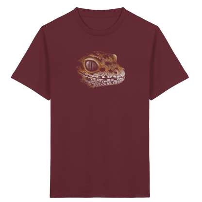 Leopard Gecko Skizze Kritzelkunst - Kids Organic Shirt
