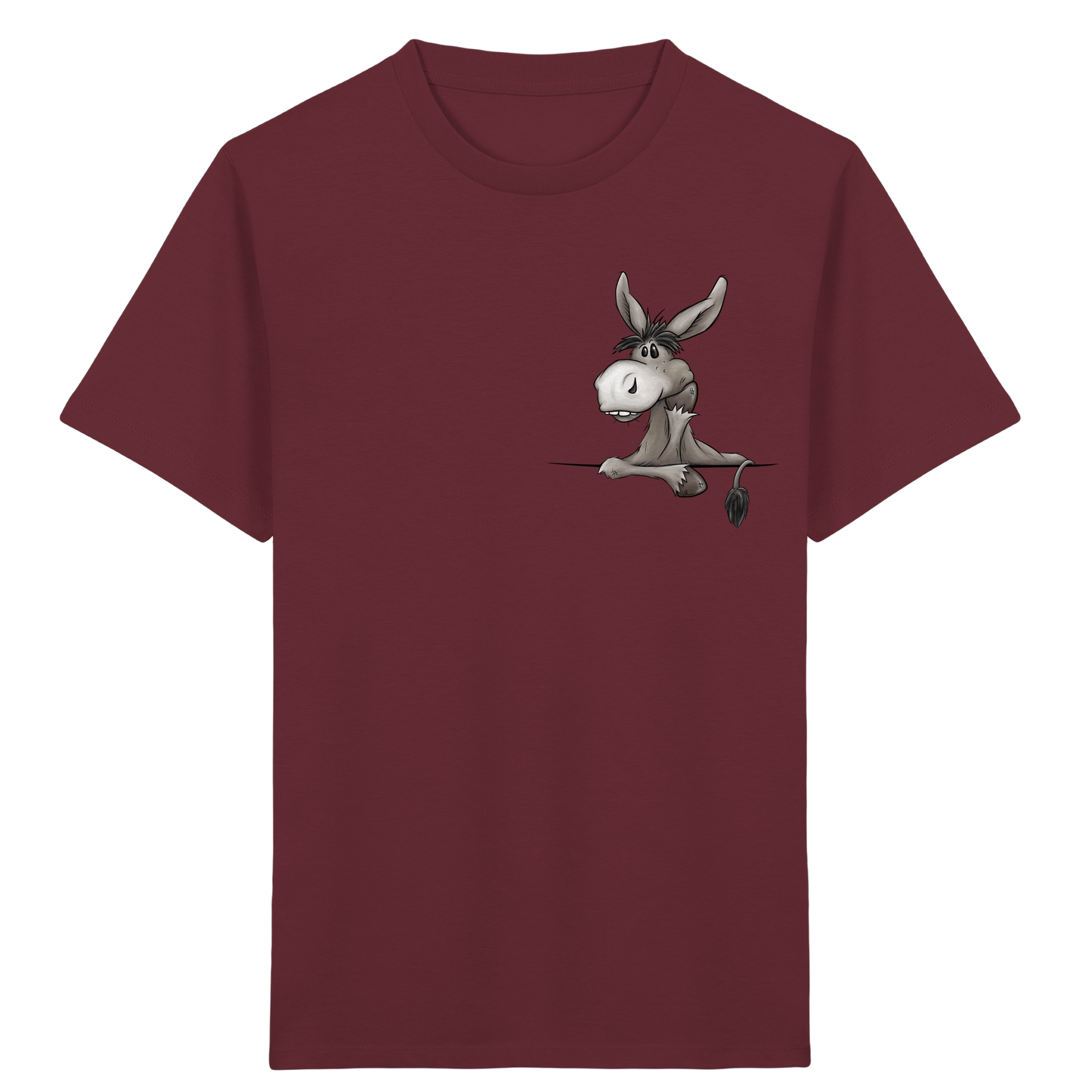 Lustiger lässiger Esel - Kids Organic Shirt