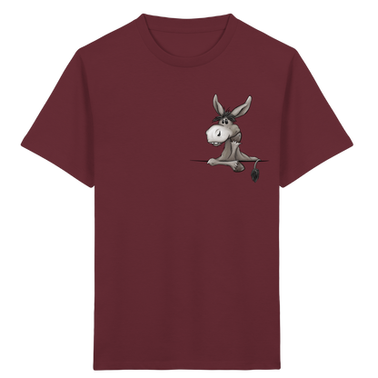 Lustiger lässiger Esel - Kids Organic Shirt