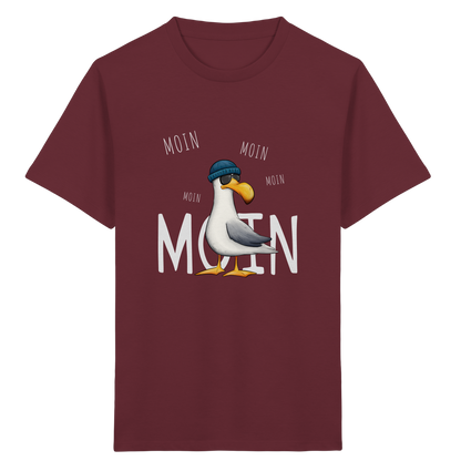 Moin Moin Lässige Hipster Möwe  - Kids Organic Shirt