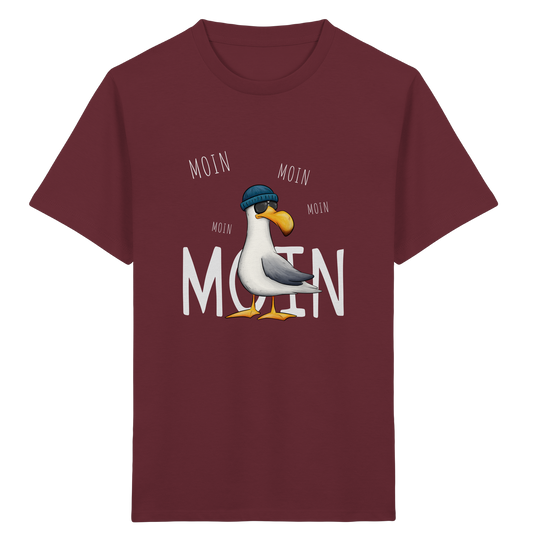 Moin Moin Lässige Hipster Möwe  - Kids Organic Shirt