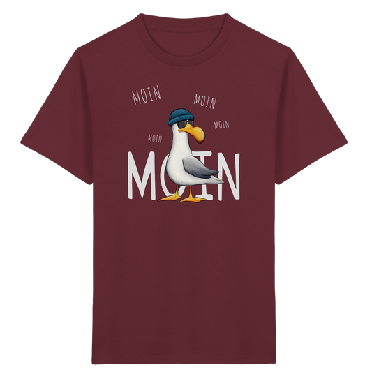 Moin Moin Lässige Hipster Möwe  - Kids Organic Shirt