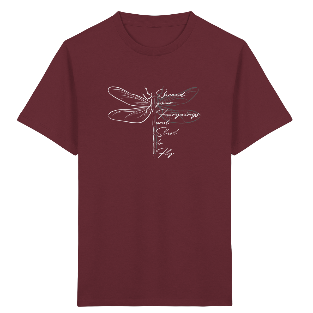 Breite die Flügel aus und flieg los | Libelle - Kids Organic Shirt