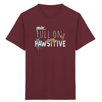 Full On Pawsitive! Gechillte Katzen - Kids Organic Shirt