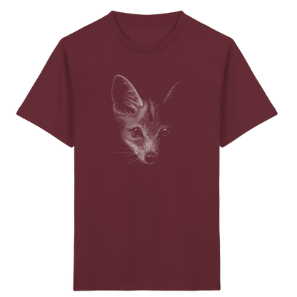 Fuchs Kritzelkunst Illustration - Kids Organic Shirt
