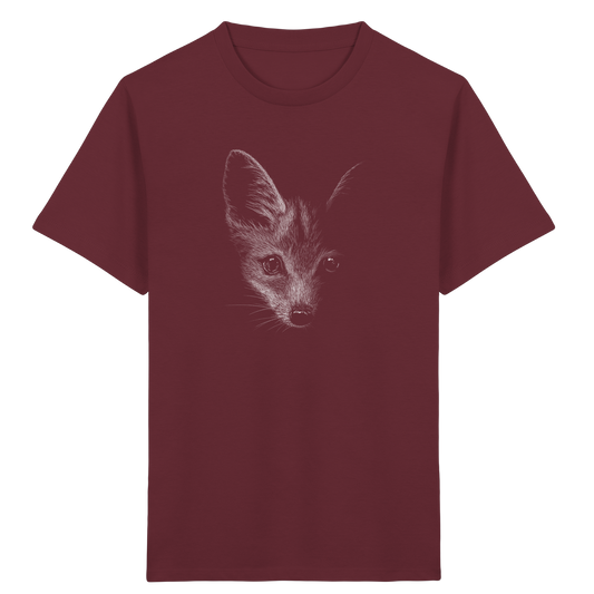 Fuchs Kritzelkunst Illustration - Kids Organic Shirt