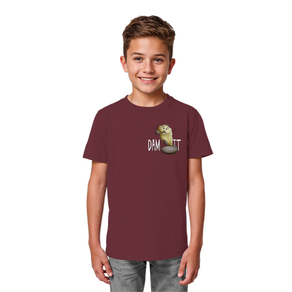 Dam It Verdammt Lustiger Biber - Kids Organic Shirt