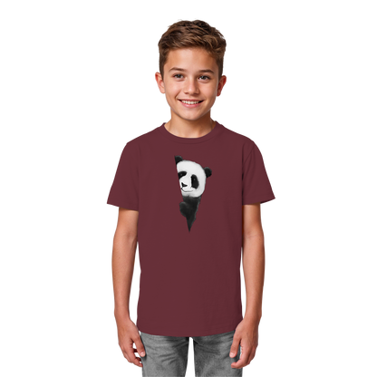 Panda Bär Illustration - Kids Organic Shirt