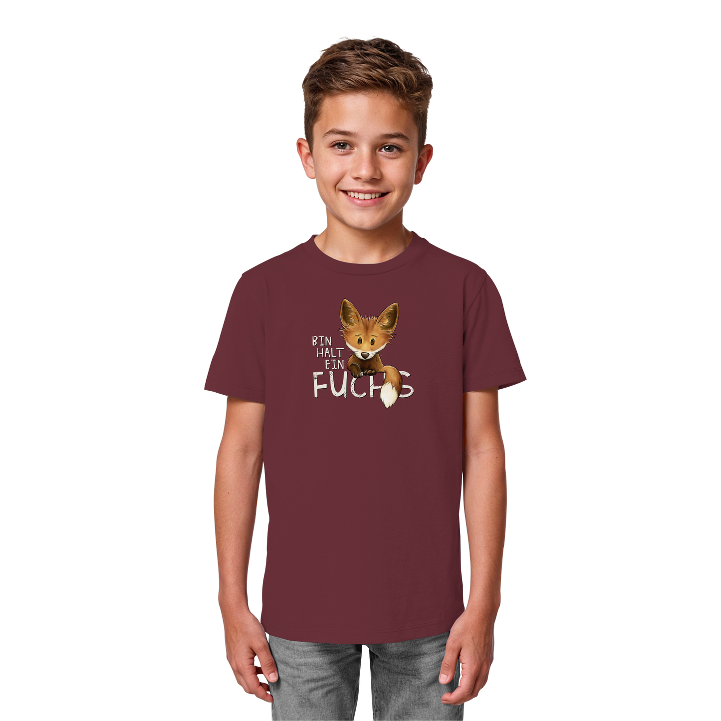 Bin halt ein Fuchs - Kids Organic Shirt