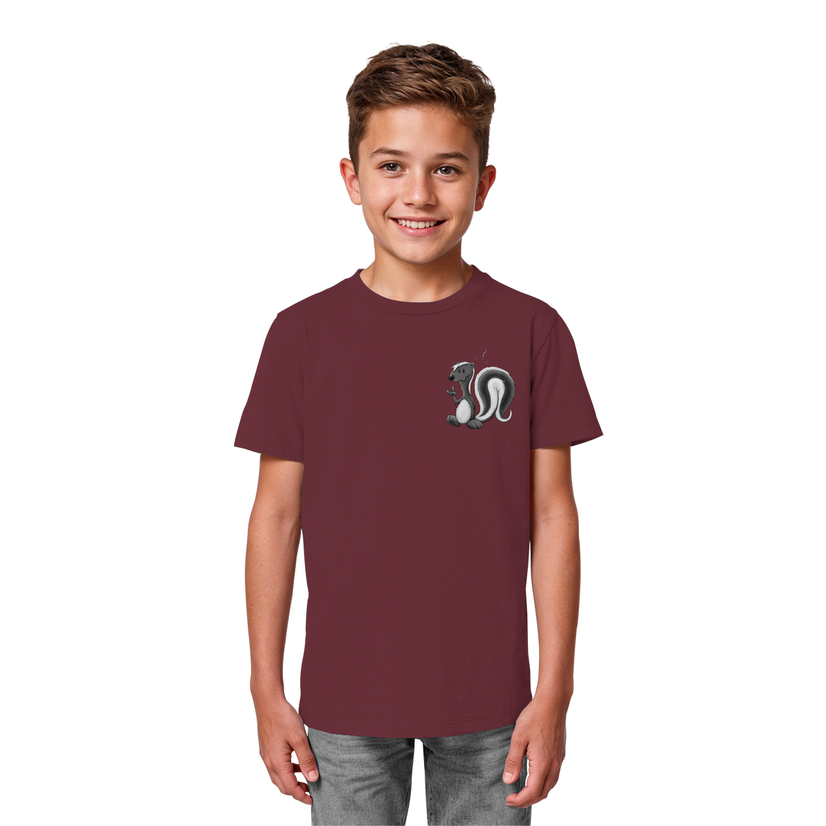 Lustig stinkiges Stinktier - Kids Organic Shirt