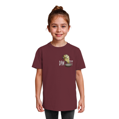 Dam It Verdammt Lustiger Biber - Kids Organic Shirt