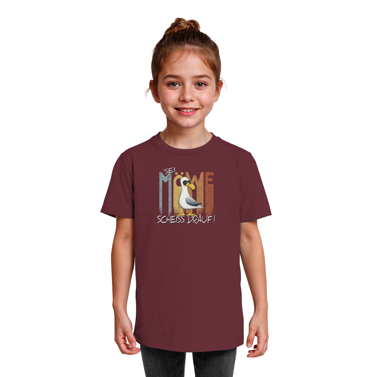 Sei Möwe Scheiß Drauf  - Kids Organic Shirt