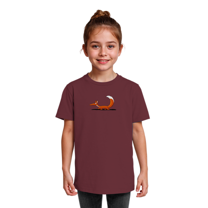 Lässiger cooler Fuchs | Mr. Fox, der Schleicher - Kids Organic Shirt