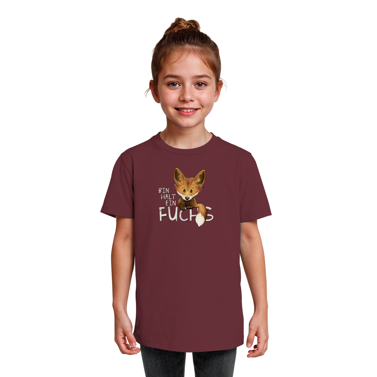Bin halt ein Fuchs - Kids Organic Shirt