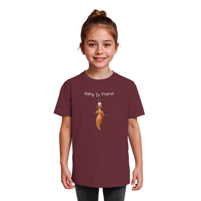 Hang In There | Lässiges Eichhörnchen - Kids Organic Shirt