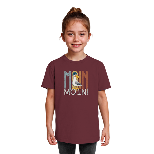 Moin Moin norddeutsche Möwe - Kids Organic Shirt