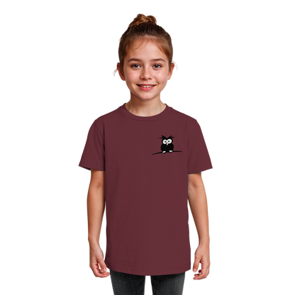 Kleine struppige Eule - Kids Organic Shirt