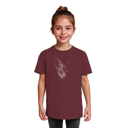 Fuchs Kritzelkunst Illustration - Kids Organic Shirt