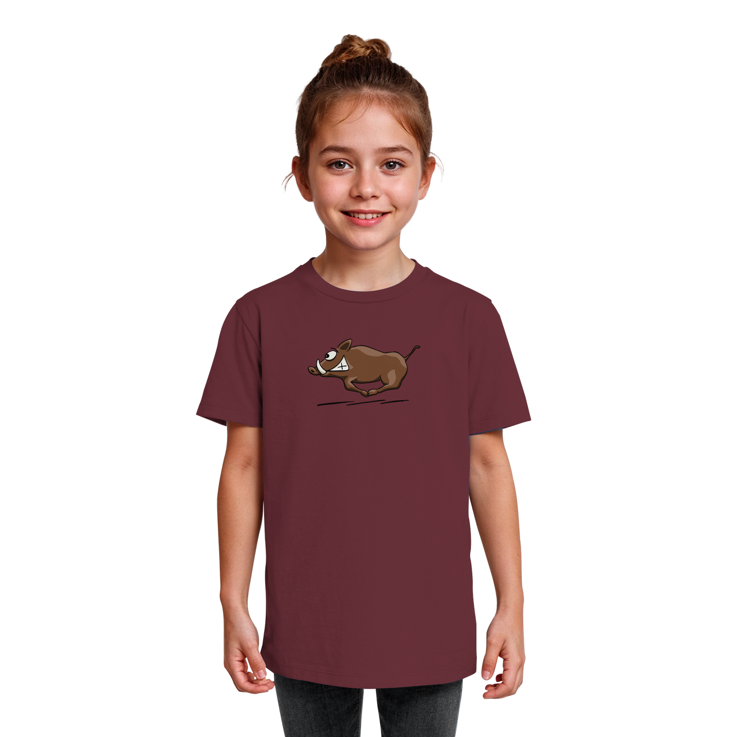 sauwildes Wildschwein | Wildsau  - Kids Organic Shirt