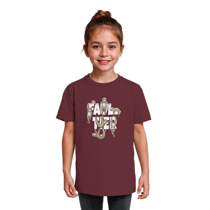 Viele gechillte Faultiere - Kids Organic Shirt