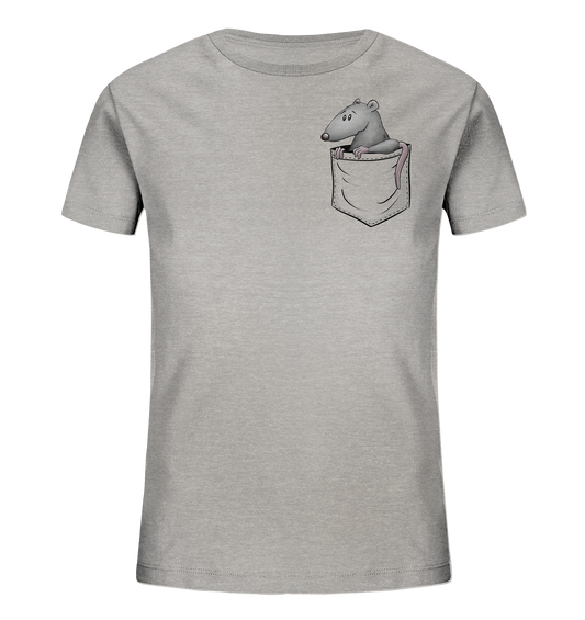 Kleine Ratte in der Tasche - Kids Organic Shirt