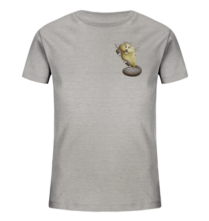 Lustiger frecher Biber - Kids Organic Shirt