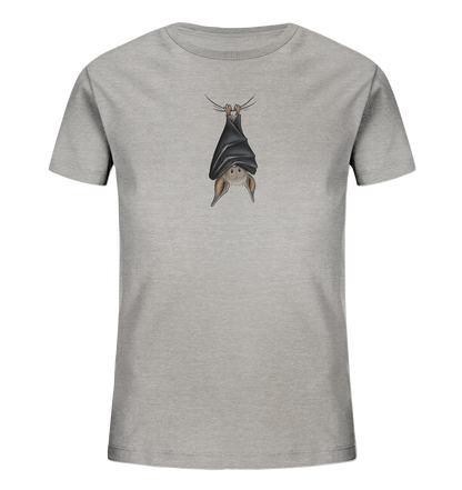 Lustig chillende Fledermaus - Kids Organic Shirt