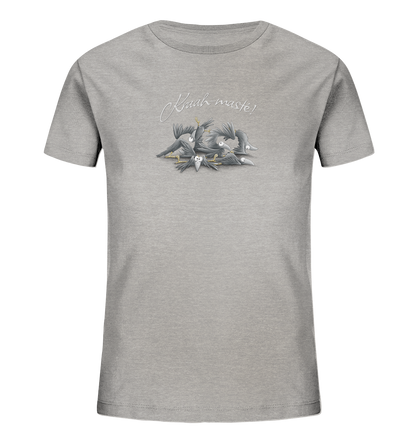 Kraah-masté! Yoga Raben Krähen - Kids Organic Shirt