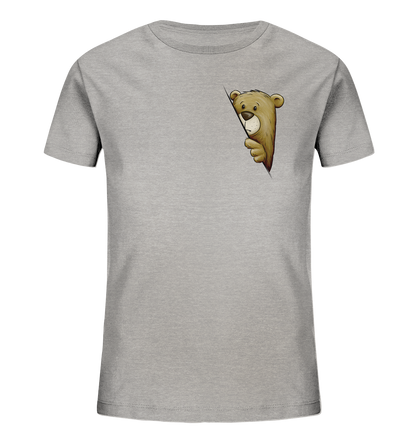 Funky Bär Illustration - Kids Organic Shirt
