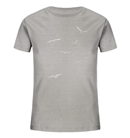 Vogelschwarm – Traum vom Fliegen - Kids Organic Shirt