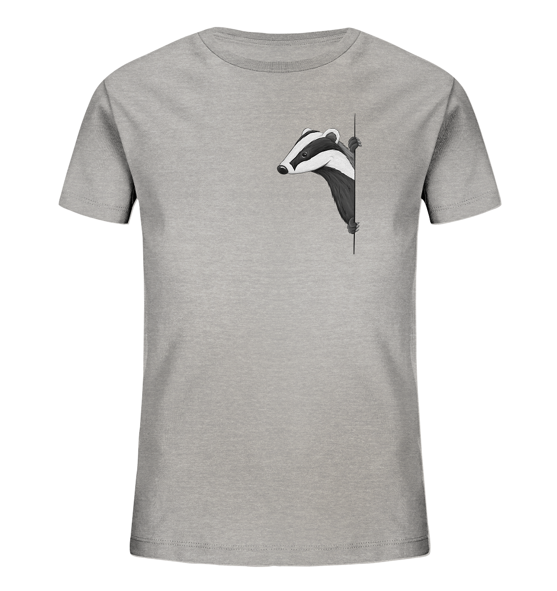 Lässiger Dachs Meister Grimbart - Kids Organic Shirt