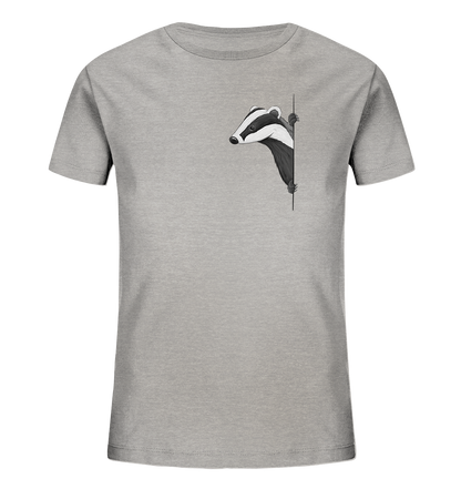 Lässiger Dachs Meister Grimbart - Kids Organic Shirt