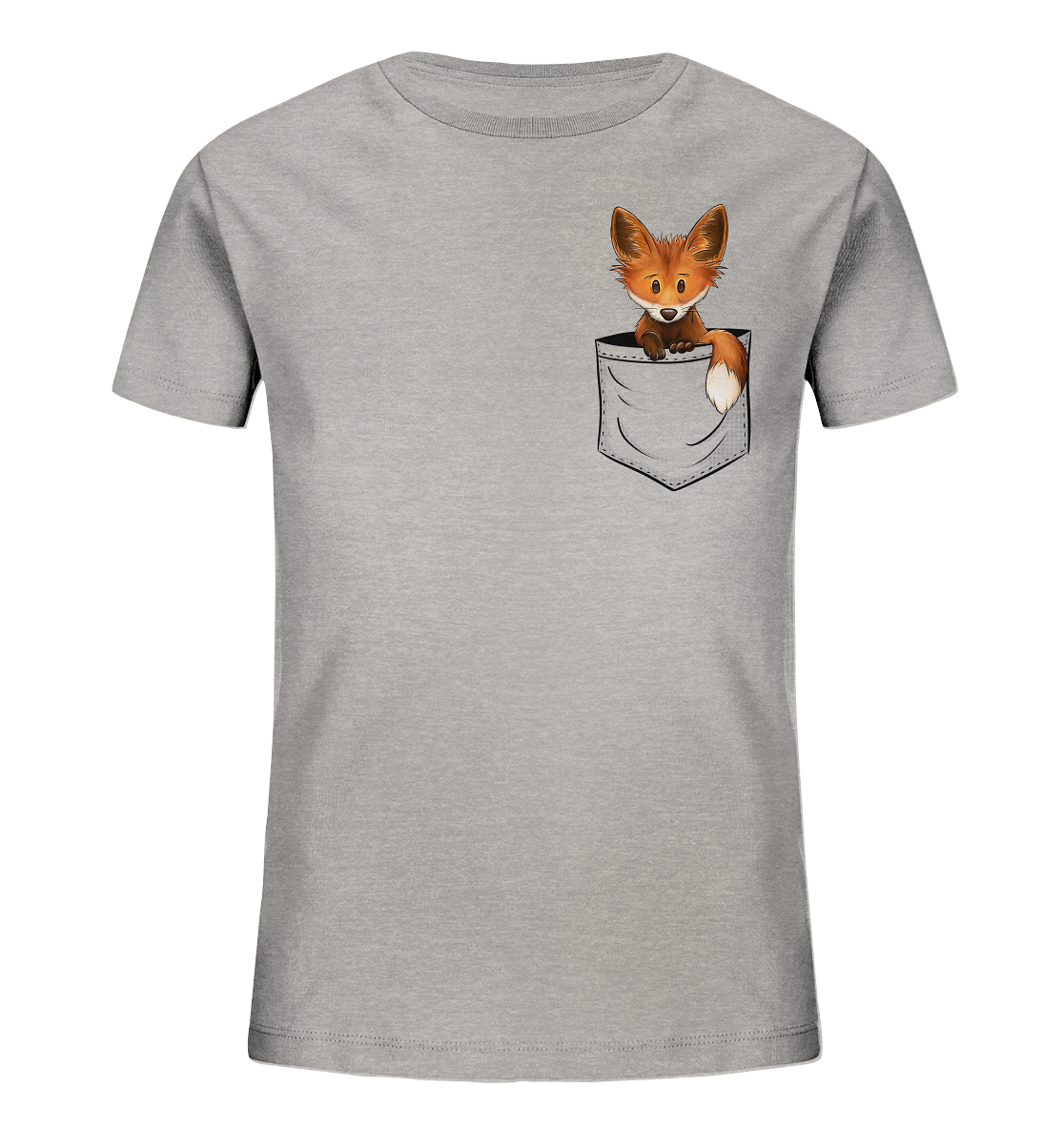 Funky Fuchs in der Tasche - Kids Organic Shirt