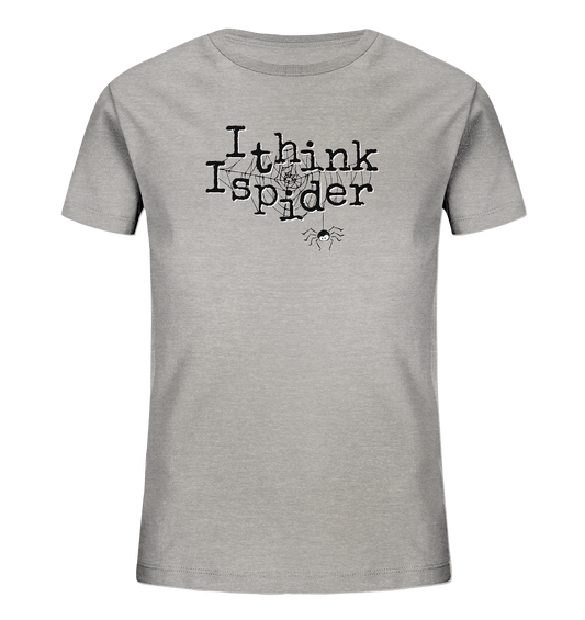 I think I spider - Spinne - Kids Organic Shirt
