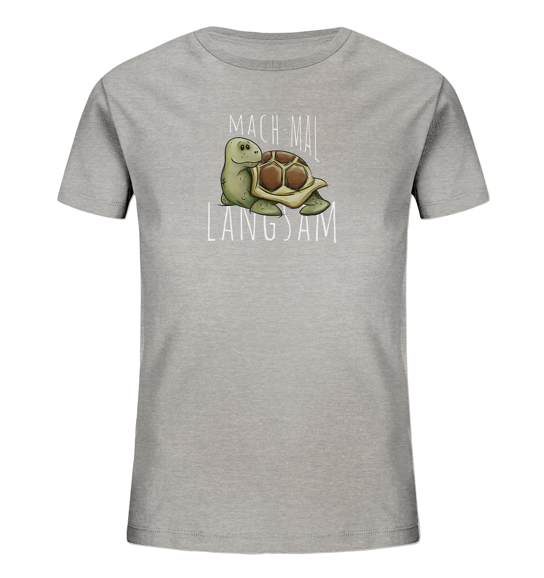 Mach mal langsam Schildkröte - Kids Organic Shirt