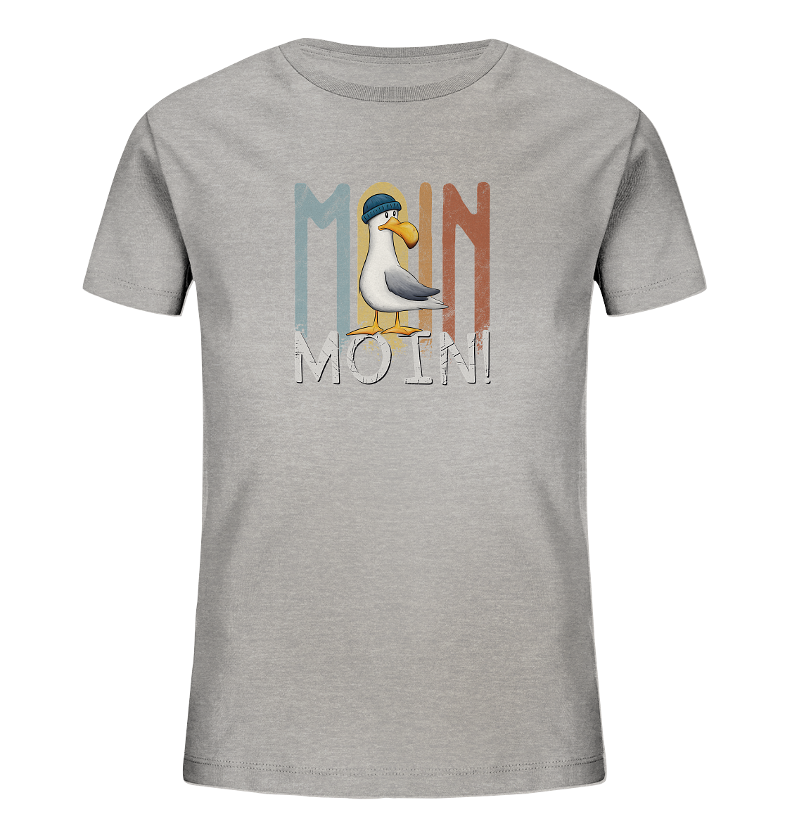 Moin Moin norddeutsche Möwe - Kids Organic Shirt