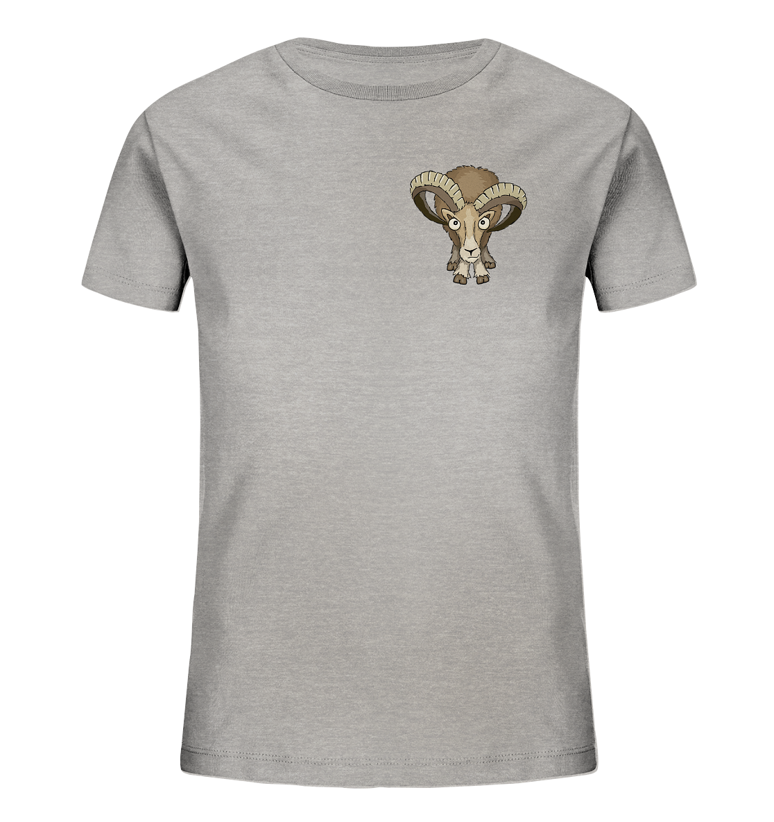 Bockiges Mufflon Widder Schafbock - Kids Organic Shirt
