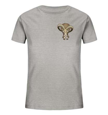 Bockiges Mufflon Widder Schafbock - Kids Organic Shirt