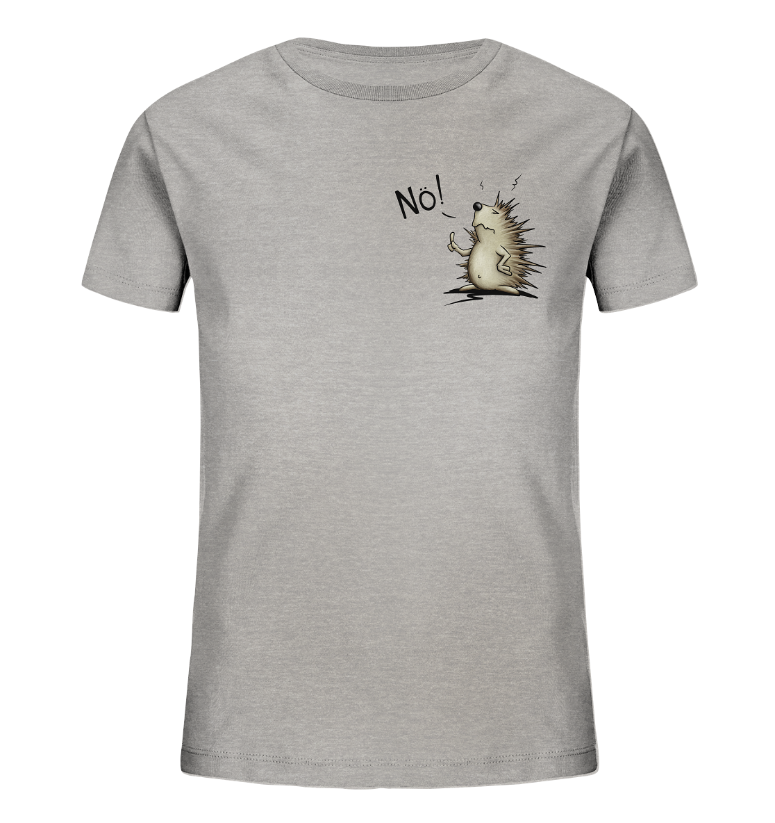 Nö! Grummeliger Igel - Kids Organic Shirt
