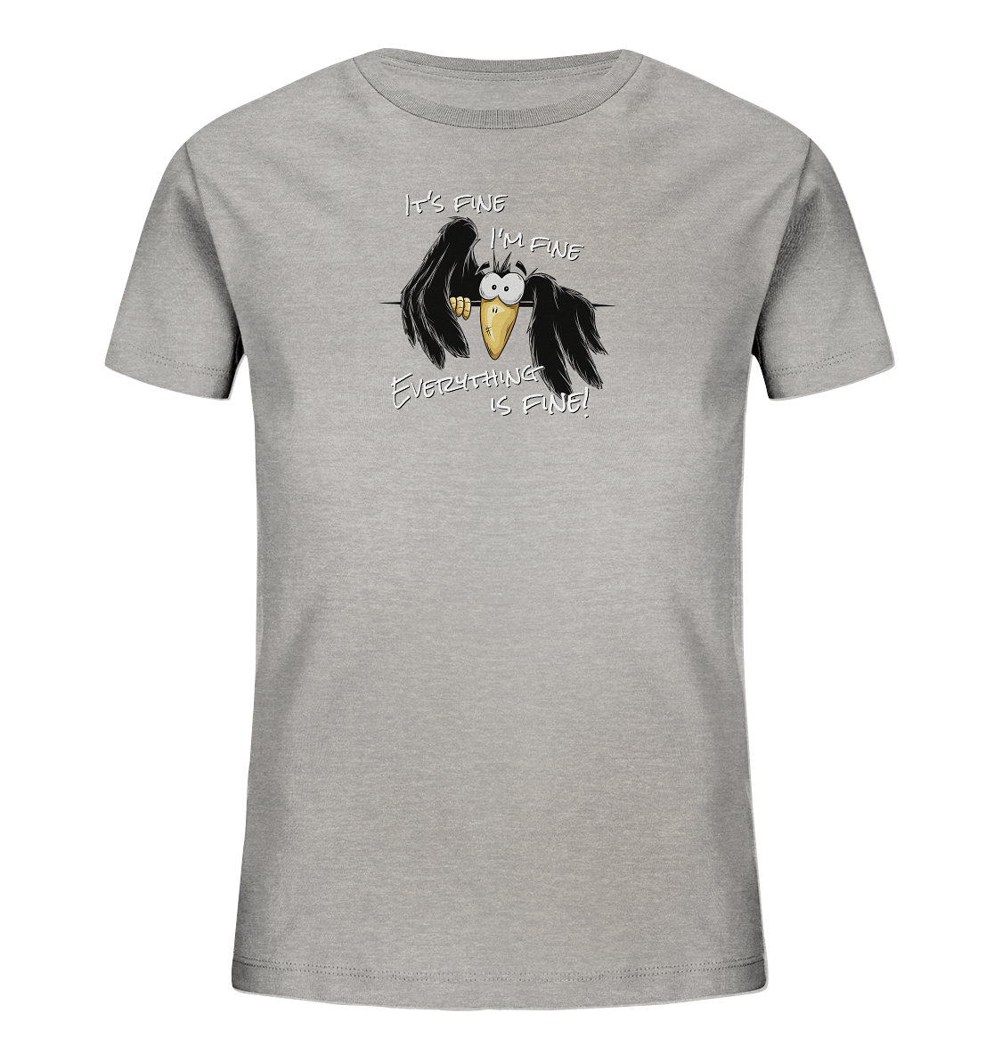 I’m Fine Rabe | Alles Gut Krähe - Kids Organic Shirt