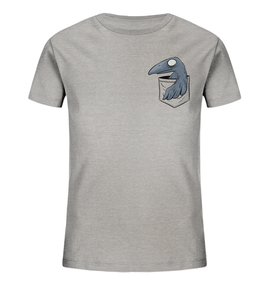 Grufti Rabe Krähe in der Tasche - Kids Organic Shirt